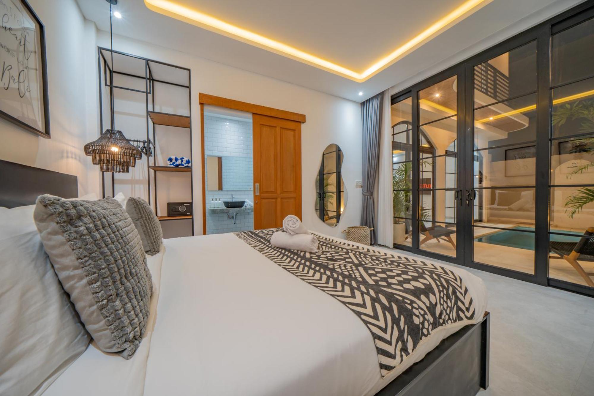 Villa Twin 1 - Stylish 3 Bedroom Villa W Private Pool In Berawa Canggu  Exterior photo